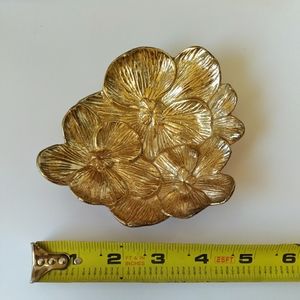 Michael Aram Golden Orchid Footed Dish